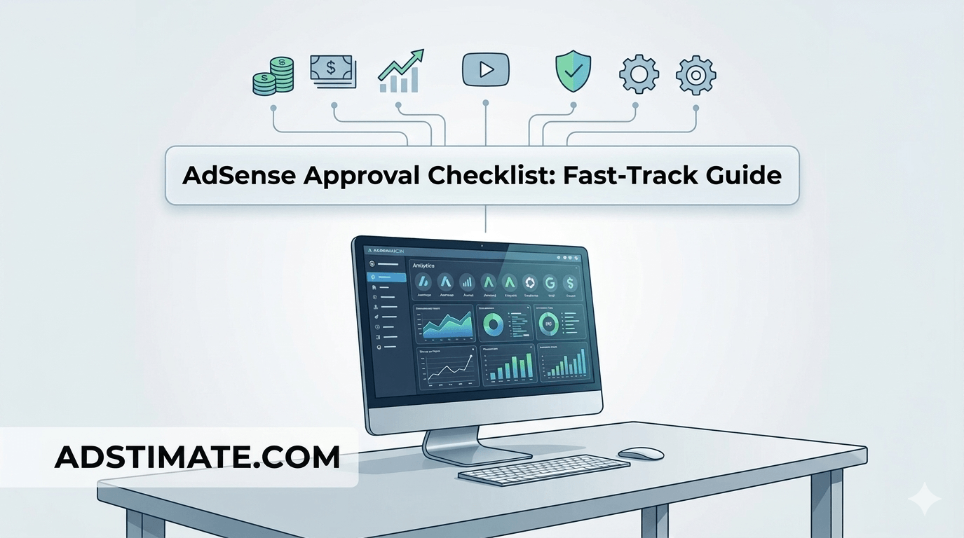 Comprehensive 2026 Google AdSense approval checklist for publishers, highlighting technical requirements, content authority protocols, and site eligibility criteria.